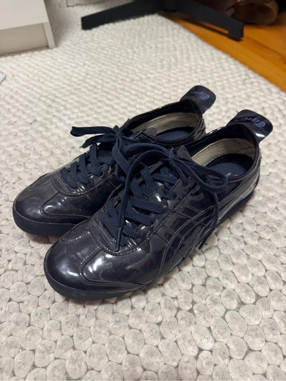 Onitsuka Tiger by Asics Mexico 66 Glossy Black Sneakers